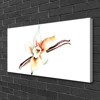 Canvas Kunstdruck Blume Kunst