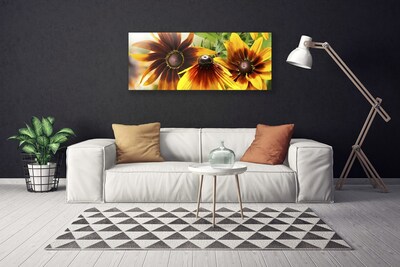 Canvas Kunstdruck Blumen Pflanzen