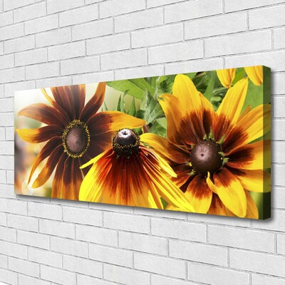 Canvas Kunstdruck Blumen Pflanzen