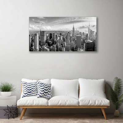 Canvas Kunstdruck Stadt Gebäude