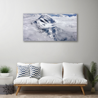 Canvas Kunstdruck Gebirge Nebel Landschaft