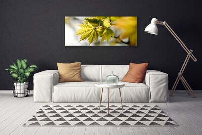 Canvas Kunstdruck Blätter Pflanzen