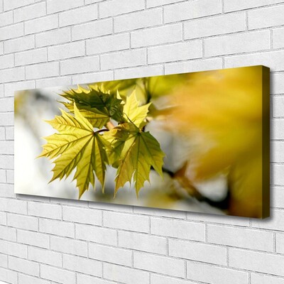 Canvas Kunstdruck Blätter Pflanzen