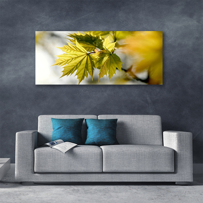 Canvas Kunstdruck Blätter Pflanzen