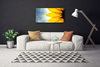 Canvas Kunstdruck Blütenblätter Pflanzen