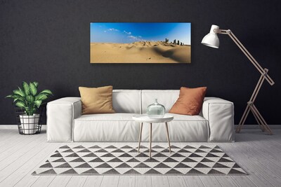 Canvas Kunstdruck Wüste Landschaft