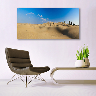 Canvas Kunstdruck Wüste Landschaft