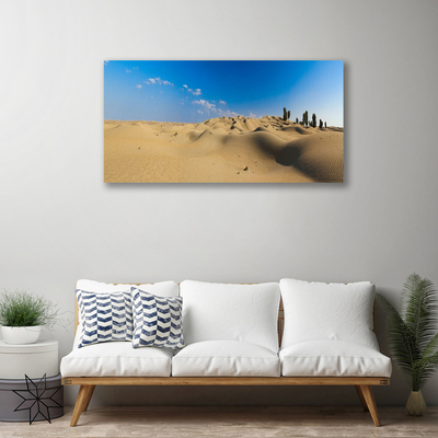 Canvas Kunstdruck Wüste Landschaft