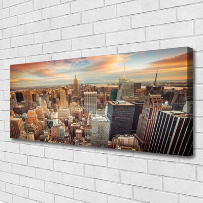 Canvas Kunstdruck Stadt Gebäude