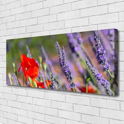 Canvas Kunstdruck Blumen Pflanzen