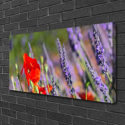 Canvas Kunstdruck Blumen Pflanzen