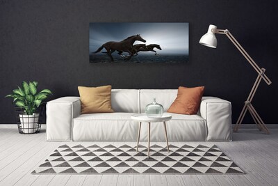 Canvas Kunstdruck Pferde Tiere
