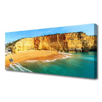 Canvas Kunstdruck Bucht Landschaft