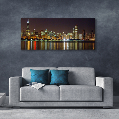 Canvas Kunstdruck Stadt Gebäude