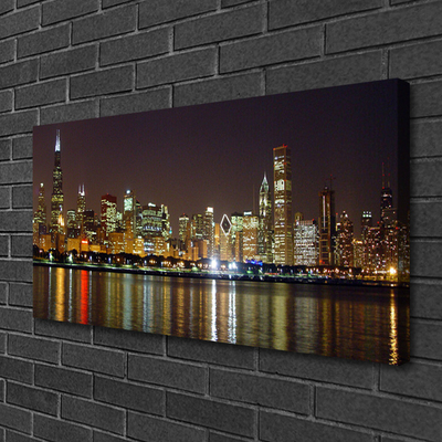 Canvas Kunstdruck Stadt Gebäude