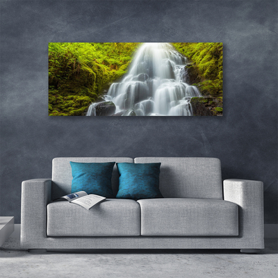 Canvas Kunstdruck Wasserfall Natur