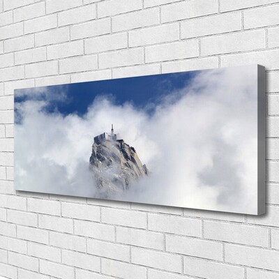 Canvas Kunstdruck Gebirge Wolken Landschaft