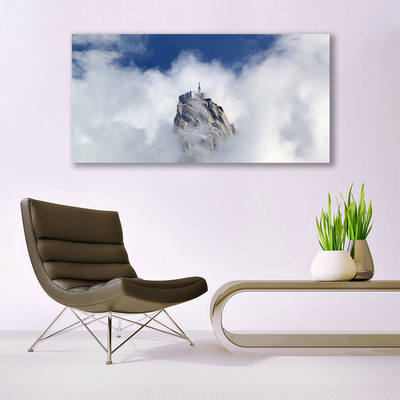 Canvas Kunstdruck Gebirge Wolken Landschaft