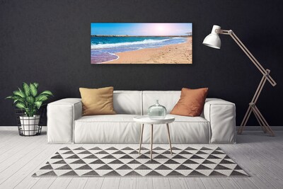 Canvas Kunstdruck Meer Strand Landschaft