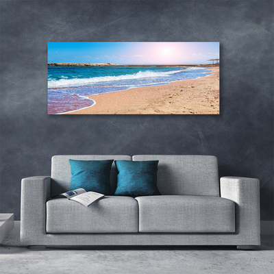 Canvas Kunstdruck Meer Strand Landschaft