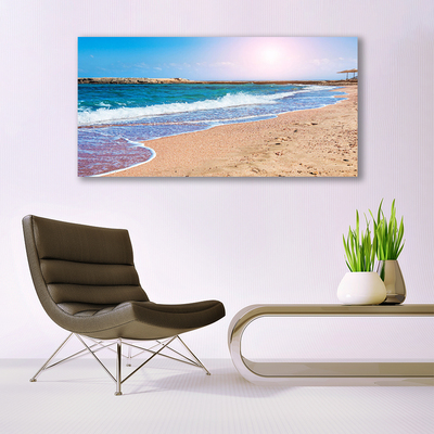 Canvas Kunstdruck Meer Strand Landschaft