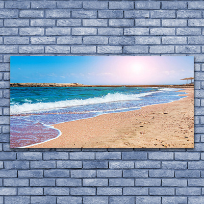 Canvas Kunstdruck Meer Strand Landschaft