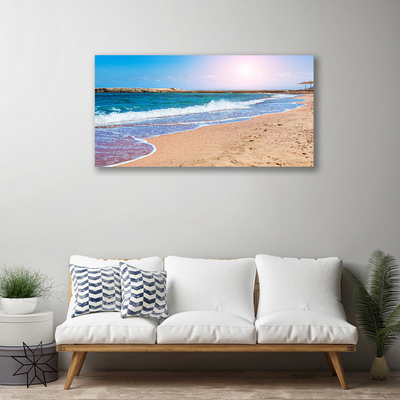 Canvas Kunstdruck Meer Strand Landschaft