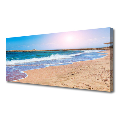 Canvas Kunstdruck Meer Strand Landschaft