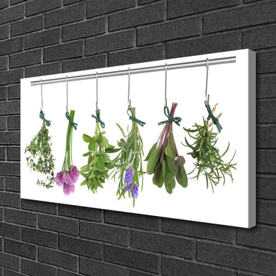 Canvas Kunstdruck Blumen Pflanzen