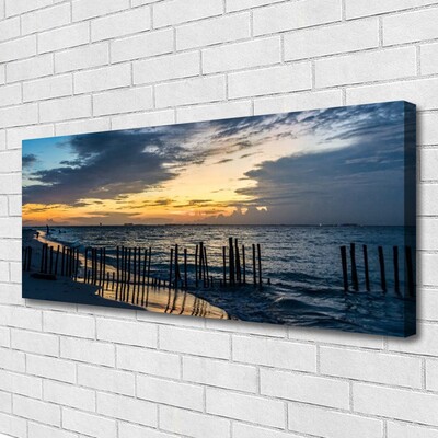 Canvas Kunstdruck Meer Strand Landschaft