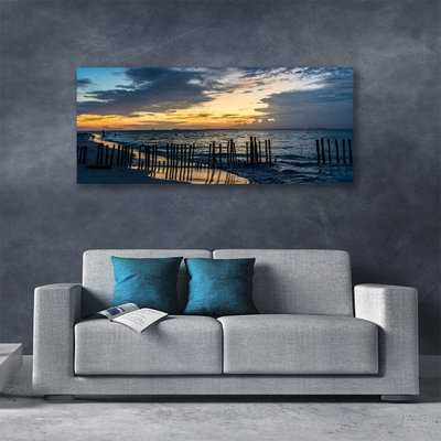 Canvas Kunstdruck Meer Strand Landschaft