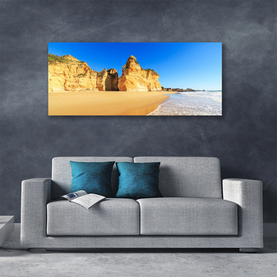 Canvas Kunstdruck Meer Strand Landschaft