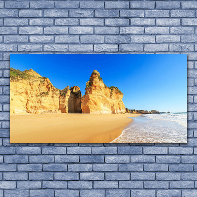 Canvas Kunstdruck Meer Strand Landschaft