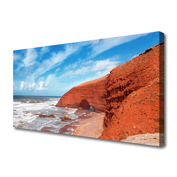 Canvas Kunstdruck Meer Landschaft