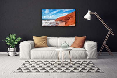 Canvas Kunstdruck Meer Landschaft