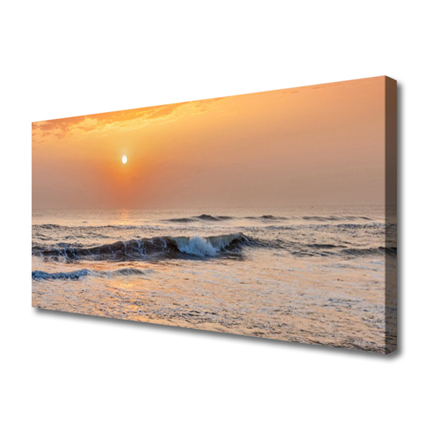 Canvas Kunstdruck Meer Landschaft