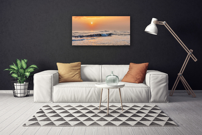 Canvas Kunstdruck Meer Landschaft