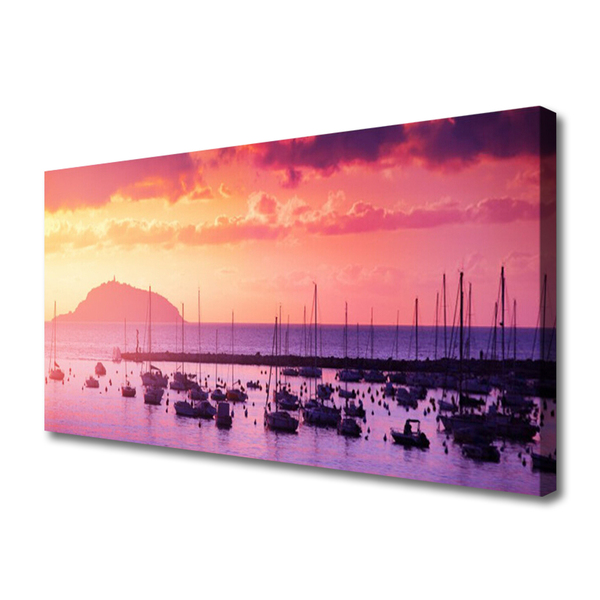 Canvas Kunstdruck Meer Landschaft