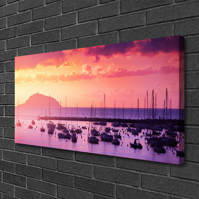 Canvas Kunstdruck Meer Landschaft