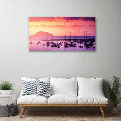 Canvas Kunstdruck Meer Landschaft