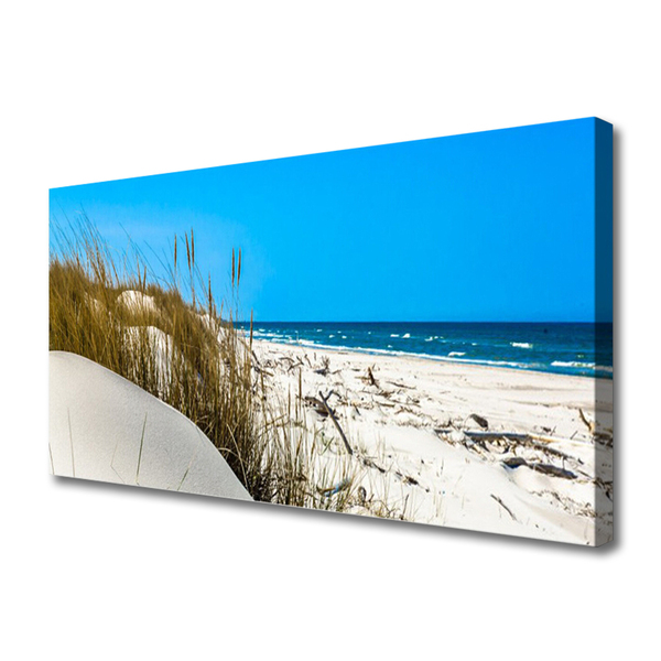 Canvas Kunstdruck Strand Landschaft