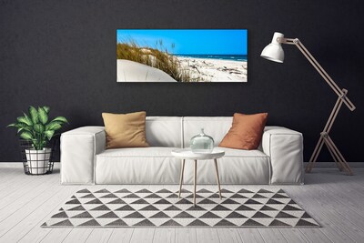 Canvas Kunstdruck Strand Landschaft