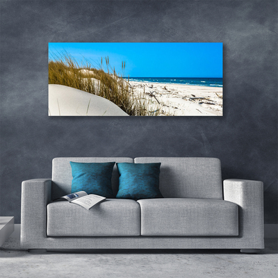 Canvas Kunstdruck Strand Landschaft