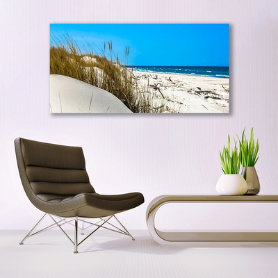 Canvas Kunstdruck Strand Landschaft