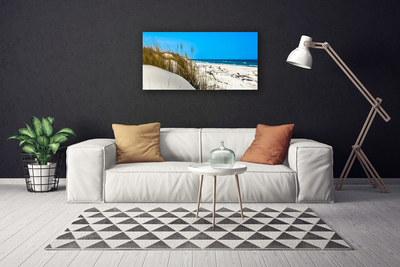 Canvas Kunstdruck Strand Landschaft