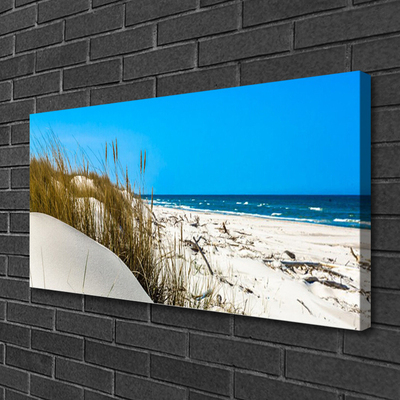 Canvas Kunstdruck Strand Landschaft