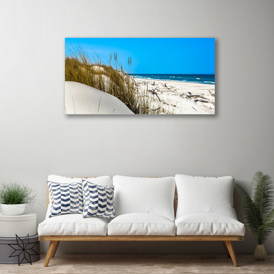 Canvas Kunstdruck Strand Landschaft