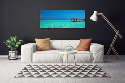 Canvas Kunstdruck Meer Landschaft