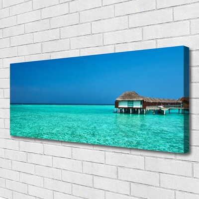 Canvas Kunstdruck Meer Landschaft