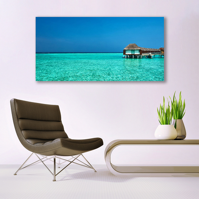 Canvas Kunstdruck Meer Landschaft